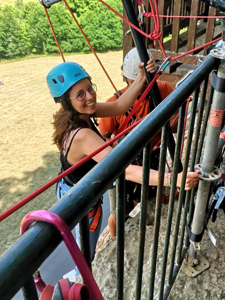 Sophie Barse, directrice de la Roque Saint-Christophe